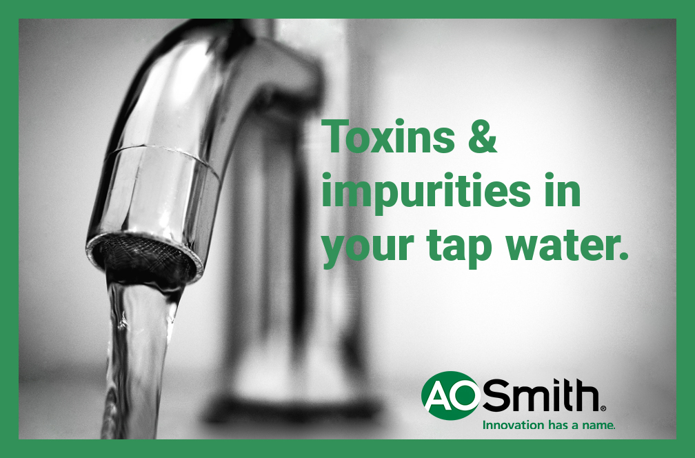 Toxins and impurities in your tap water