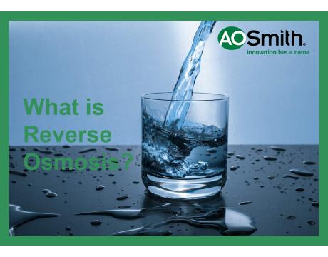 What is Reverse Osmosis?