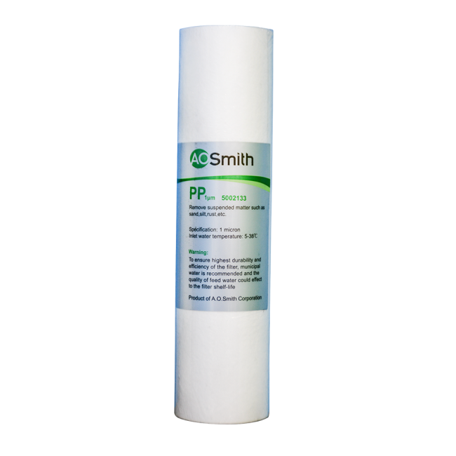 1µm PP for A. O. Smith ADR75-V-ET-1 RO+UV Water Purifier