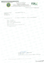AO Smith A1 FDA Certificate page 2